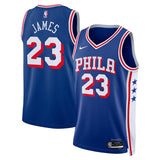 レブロン ジェームスモデル 海外取寄 ナイキ レプリカユニフォーム フィラデルフィア 76ers SWINGMAN JERSEY ICON EDITION ROYAL BLUE
