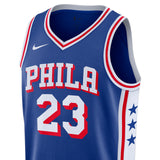 レブロン ジェームスモデル 海外取寄 ナイキ レプリカユニフォーム フィラデルフィア 76ers SWINGMAN JERSEY ICON EDITION ROYAL BLUE