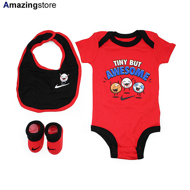 NHB TINY BUT MIGHTY 3 PIECE INFANT SET UNIVERSITY RED NI Amazingstore