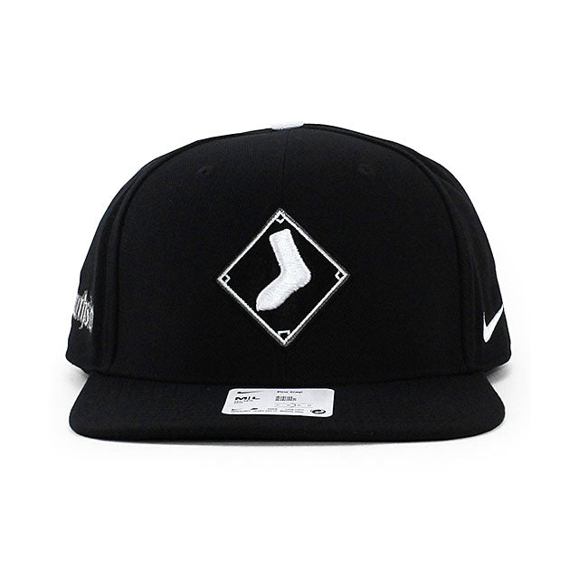 シティコネクト ナイキ キャップ シカゴ ホワイトソックス MLB CITY CONNECT PRO SNAPBACK CAP BLACK