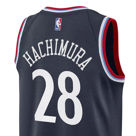 八村塁モデル 海外取寄 ナイキ レプリカユニフォーム ロサンゼルス クリッパーズ SWINGMAN JERSEY ICON EDITION NAVY