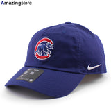 ナイキ キャップ シカゴ カブス NIKE CLUB UNSTRUCTURED ORGANIC COTTON CAP ROYAL BLUE