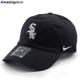 ナイキ キャップ シカゴ ホワイトソックス NIKE CLUB UNSTRUCTURED ORGANIC COTTON CAP BLACK