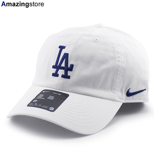 ナイキ キャップ ロサンゼルス ドジャース NIKE CLUB UNSTRUCTURED ORGANIC COTTON CAP WHITE