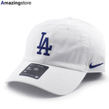ナイキ キャップ ロサンゼルス ドジャース NIKE CLUB UNSTRUCTURED ORGANIC COTTON CAP WHITE