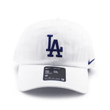 ナイキ キャップ ロサンゼルス ドジャース NIKE CLUB UNSTRUCTURED ORGANIC COTTON CAP WHITE