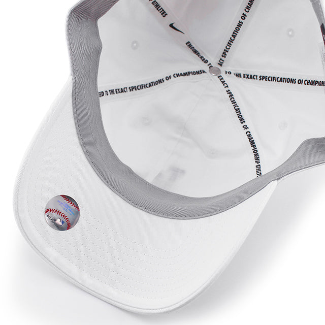 ナイキ キャップ ロサンゼルス ドジャース NIKE CLUB UNSTRUCTURED ORGANIC COTTON CAP WHITE