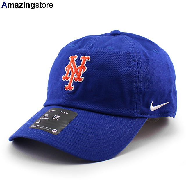 ナイキ キャップ ニューヨーク メッツ NIKE CLUB UNSTRUCTURED ORGANIC COTTON CAP ROYAL BLUE