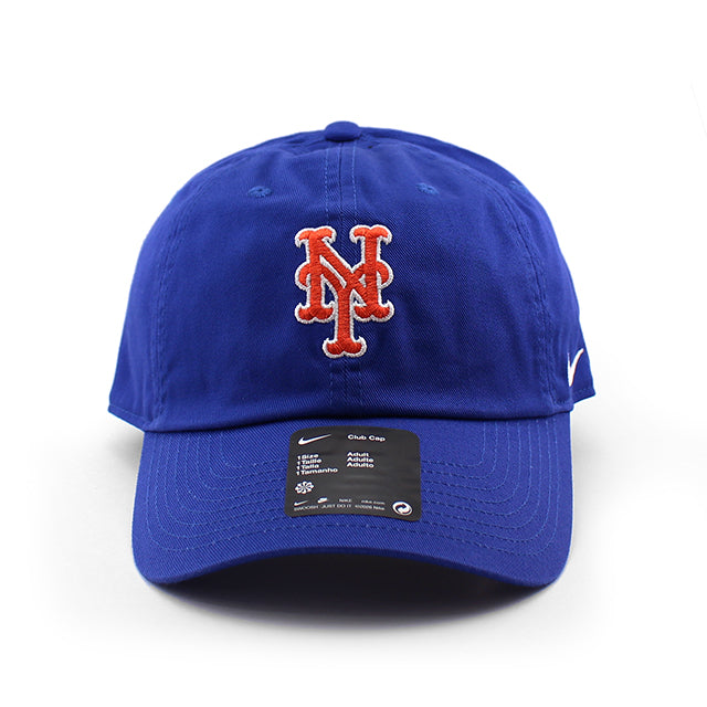 Nike製　ニューヨーク・メッツ キャップ L/XL 芯なし　ナイキ ナイキ キャップ ニューヨーク メッツ NIKE CLUB UNSTRUCTURED ORGANIC