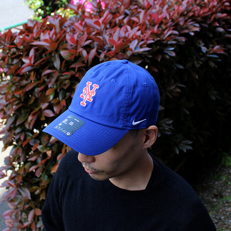 ナイキ キャップ ニューヨーク メッツ NIKE CLUB UNSTRUCTURED ORGANIC COTTON CAP ROYAL BLUE