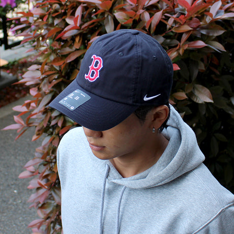 ナイキ キャップ ボストン レッドソックス NIKE CLUB UNSTRUCTURED ORGANIC COTTON CAP PITCH BLUE