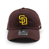 ナイキ キャップ サンディエゴ パドレス NIKE CLUB UNSTRUCTURED ORGANIC COTTON CAP BROWN
