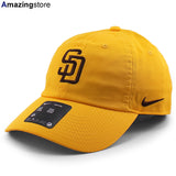 ナイキ キャップ サンディエゴ パドレス NIKE CLUB UNSTRUCTURED ORGANIC COTTON CAP YELLOW
