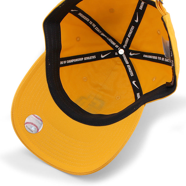 ナイキ キャップ サンディエゴ パドレス NIKE CLUB UNSTRUCTURED ORGANIC COTTON CAP YELLOW