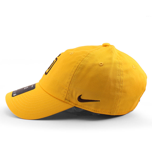 ナイキ キャップ サンディエゴ パドレス NIKE CLUB UNSTRUCTURED ORGANIC COTTON CAP YELLOW