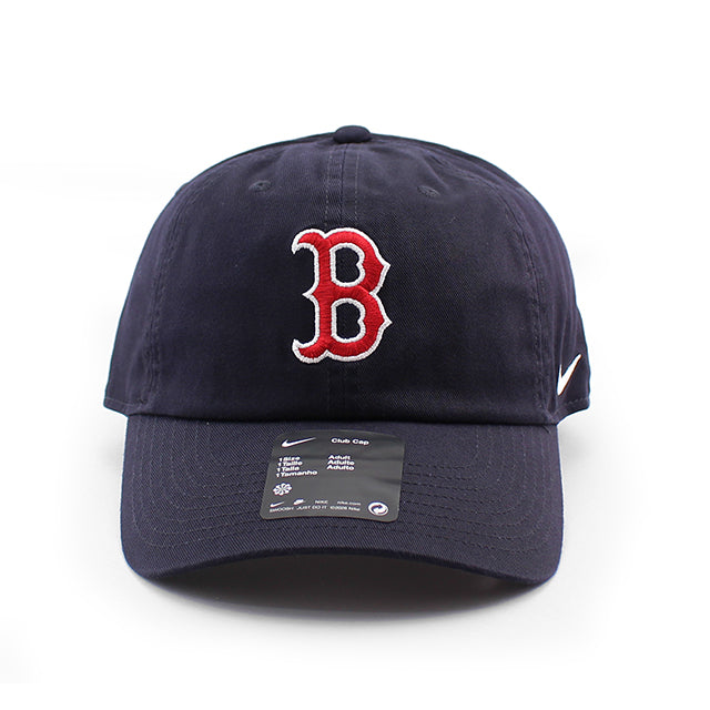 ナイキ キャップ ボストン レッドソックス NIKE CLUB UNSTRUCTURED ORGANIC COTTON CAP PITCH BLUE