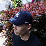 ナイキ キャップ ニューヨーク ヤンキース NIKE CLUB UNSTRUCTURED ORGANIC COTTON CAP PITCH BLUE