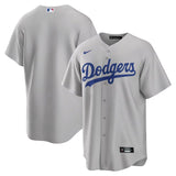 海外取寄 NIKE ナイキ レプリカユニフォーム ロサンゼルス ドジャース MLB ALTERNATE REPLICA COOL BASE JERSEY GREY NIKE LOS ANGELES DODGERS