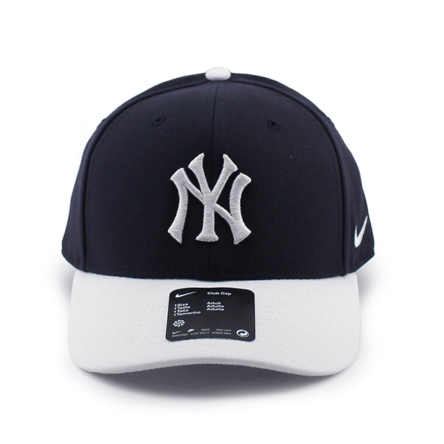 ナイキ キャップ ニューヨーク ヤンキース DRI-FIT CLUB STRUCTURED CAP PITCH BLUE WHITE