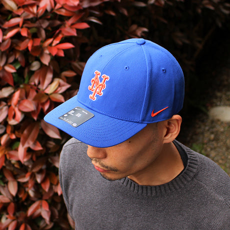 ナイキ キャップ ニューヨーク メッツ DRI-FIT CLUB STRUCTURED CAP RUSH BLUE