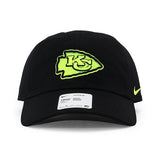 ナイキ キャップ カンザスシティ チーフス NFL HERITAGE 86 VOLT STRAPBACK CAP H86 BLACK NIKE KANSAS CITY CHIEFS