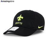 ナイキ キャップ ニューオリンズ セインツ NFL HERITAGE 86 VOLT STRAPBACK CAP H86 BLACK NIKE NEW ORLEANS SAINTS