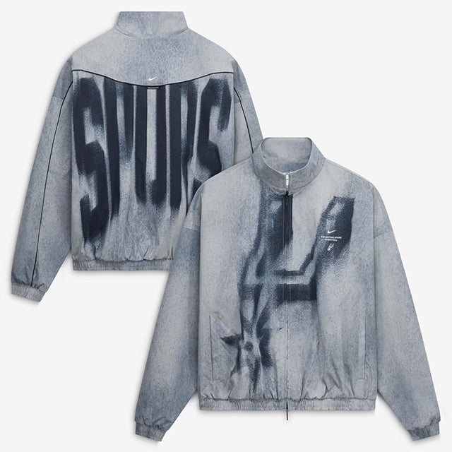 海外取寄 ナイキ ジャケット サンアントニオ スパーズ JACKET 2026-27 STANDARD ISSUE ON-COURT GAME THEATER LOUD FULL-ZIP JACKET GREY