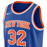 カール アンソニー タウンズモデル 海外取寄 ナイキ レプリカユニフォーム ニューヨーク ニックス 2026 NBA FINALS PATCH SWINGMAN JERSEY ICON EDITION BLUE
