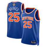 ミケル ブリッジズモデル 海外取寄 ナイキ レプリカユニフォーム ニューヨーク ニックス 2026 NBA FINALS PATCH SWINGMAN JERSEY ICON EDITION BLUE