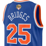 ミケル ブリッジズモデル 海外取寄 ナイキ レプリカユニフォーム ニューヨーク ニックス 2026 NBA FINALS PATCH SWINGMAN JERSEY ICON EDITION BLUE