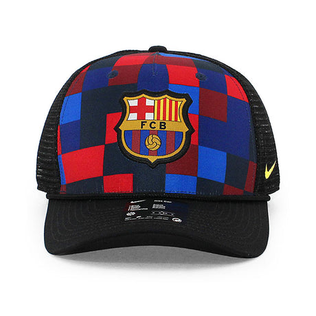 ナイキ メッシュキャップ サッカー FC バルセロナ LA LIGA RISE ROPE TRUCKER MESH CAP BLACK