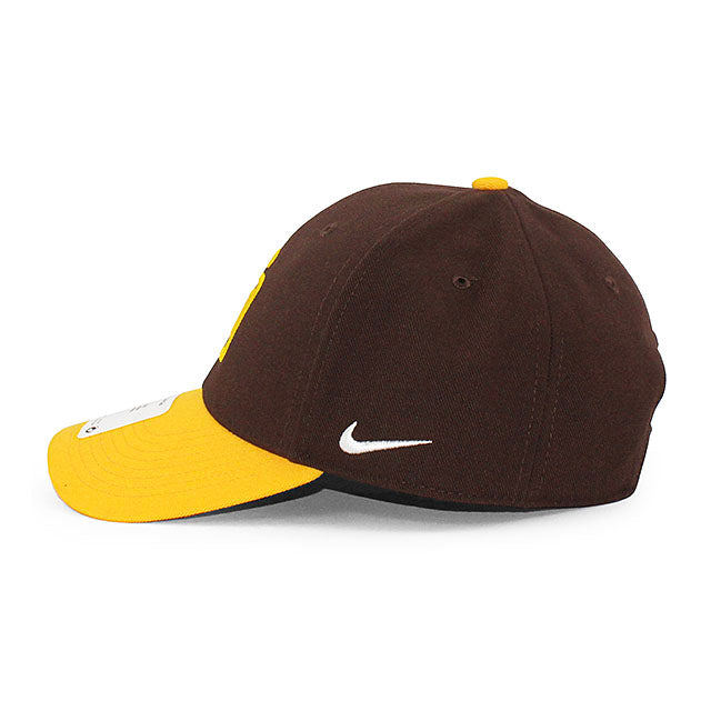 ナイキ MLB サンディエゴ・パドレス Pro Cap ブラウンイエロー M/L