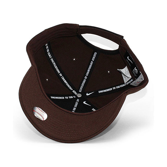 ナイキ キャップ サンディエゴ パドレス MLB EVERGREEN CLUB PERFORMANCE ADJUSTABLE CAP BROWN