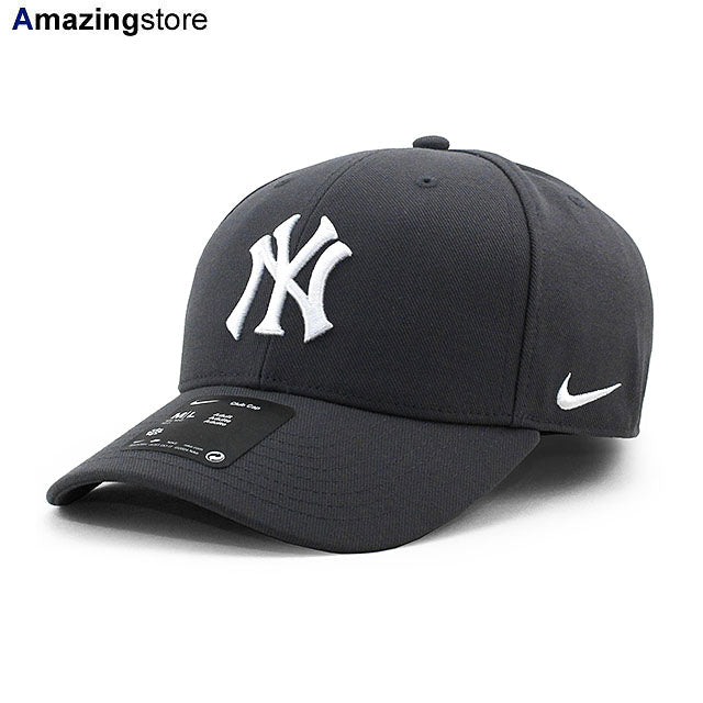 ナイキ キャップ ニューヨーク ヤンキース MLB EVERGREEN CLUB PERFORMANCE ADJUSTABLE CAP GREY