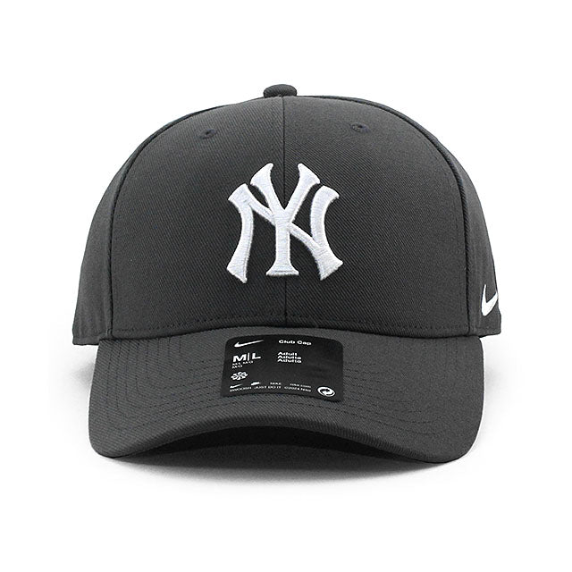 ナイキ キャップ ニューヨーク ヤンキース MLB EVERGREEN CLUB PERFORMANCE ADJUSTABLE CAP GREY