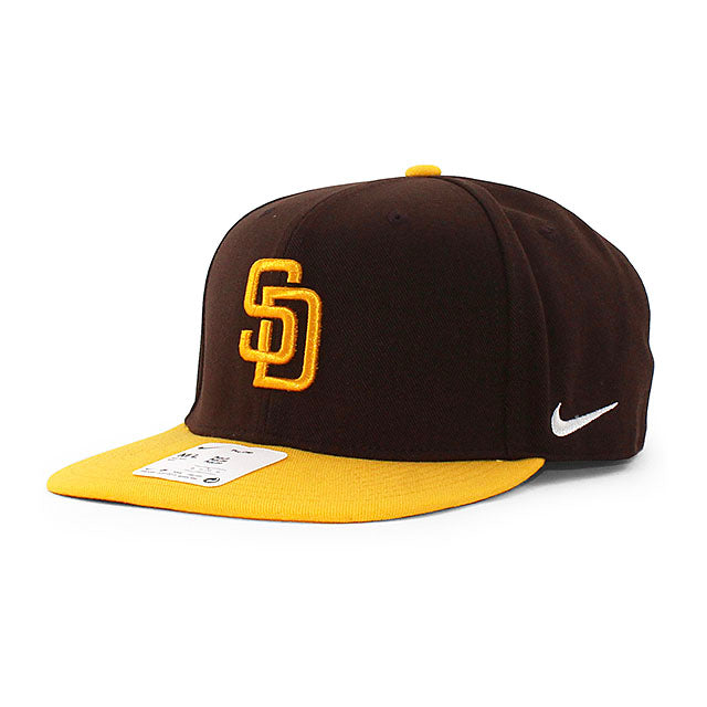 ナイキ キャップ サンディエゴ パドレス MLB EVERGREEN CLUB SNAPBACK CAP BROWN