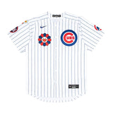 村上隆コラボ 2025 東京シリーズ 海外取寄 NIKE レプリカユニフォーム シカゴ カブス 2025 MLB TOKYO SERIES HOME JERSEY WHITE