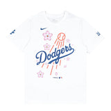 村上隆コラボ 2025 東京シリーズモデル 海外取寄 NIKE Tシャツ ロサンゼルス ドジャース 2025 MLB WORLD TOUR TOKYO SERIES T-SHIRT WHITE