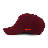 ナイキ バージニアテック ホーキーズ NCAA HERITAGE 86 LOGO STRAPBACK CAP H86 MAROON NIKE