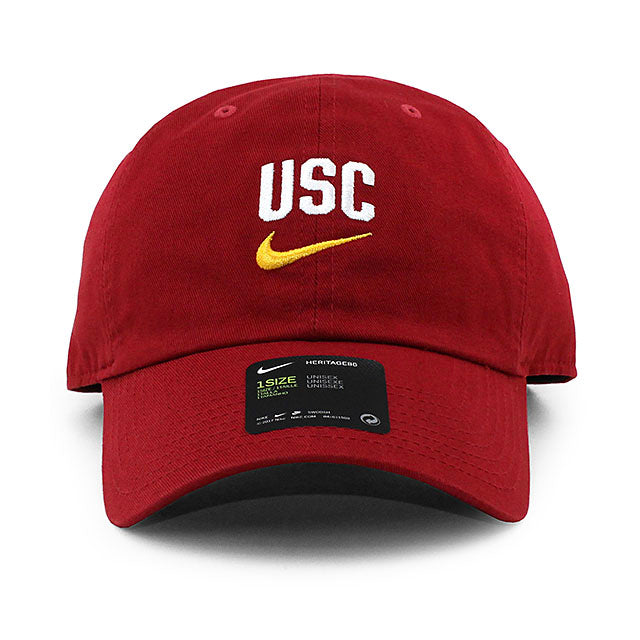 ナイキ USC トロージャンズ NCAA HERITAGE 86 ARCH STRAPBACK CAP H86 CARDINAL