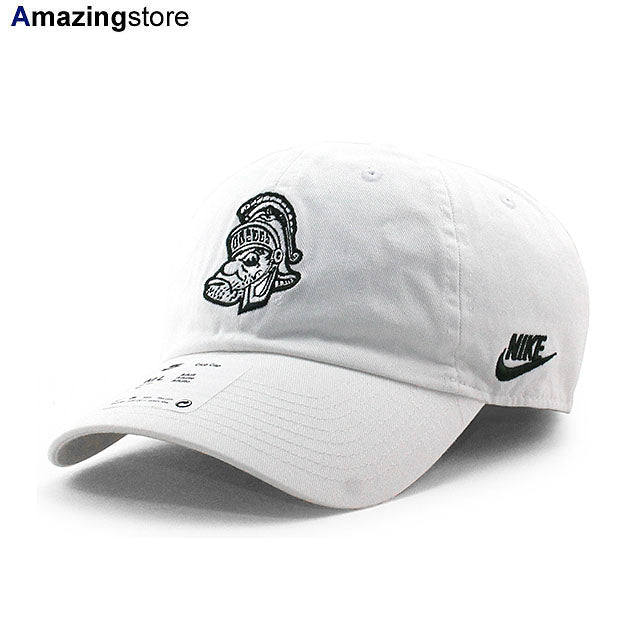 ナイキ キャップ ミシガンステイト スパルタンズ NCAA LEGACY CLUB PERFORMANCE CAP WHITE