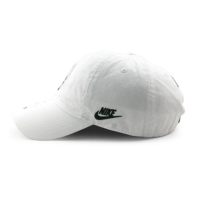 ナイキ キャップ ミシガンステイト スパルタンズ NCAA LEGACY CLUB PERFORMANCE CAP WHITE