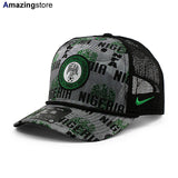 ナイキ メッシュキャップ サッカー ナイジェリア代表 RISE ROPE TRUCKER MESH CAP BLACK