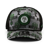 ナイキ メッシュキャップ サッカー ナイジェリア代表 RISE ROPE TRUCKER MESH CAP BLACK
