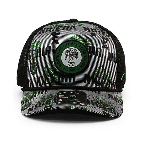 ナイキ メッシュキャップ サッカー ナイジェリア代表 RISE ROPE TRUCKER MESH CAP BLACK