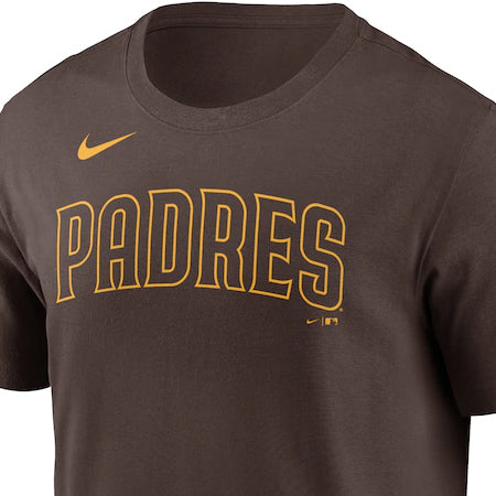 海外取寄 ダルビッシュ有モデル NIKE Tシャツ サンディエゴ パドレス PLAYER NAME&NUMBER T-SHIRT BROWN