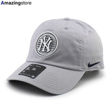 ナイキ キャップ ニューヨーク ヤンキース PRIMETIME CLUB UNSTRUCTURED ORGANIC COTTON CAP GREY