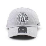ナイキ キャップ ニューヨーク ヤンキース PRIMETIME CLUB UNSTRUCTURED ORGANIC COTTON CAP GREY