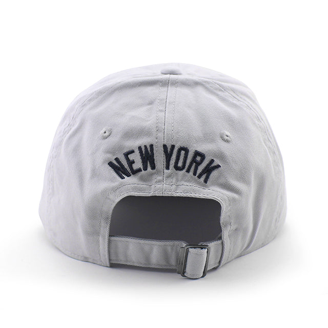 ナイキ キャップ ニューヨーク ヤンキース PRIMETIME CLUB UNSTRUCTURED ORGANIC COTTON CAP GREY