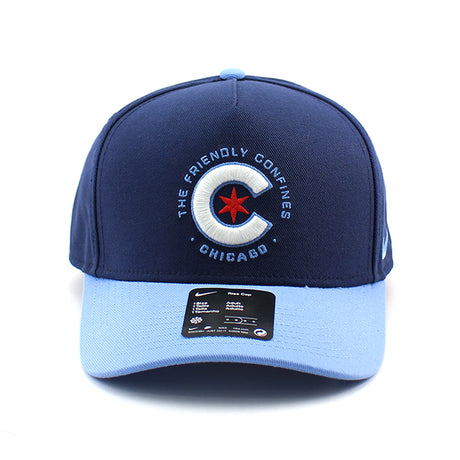 ナイキ キャップ シカゴ カブス CITY CONNECT DRI-FIT RISE 5 PANEL ADJUSTABLE CAP NAVY-VALOR BLUE